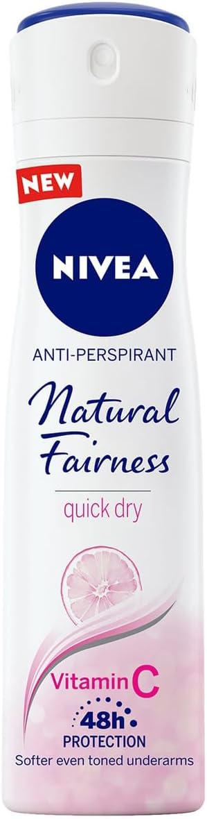 NIVEA Natural Fairness Deodorant Spray 150ml