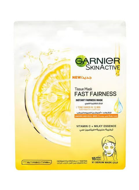GARNIER SKIN ACT.FAST FAIRNESS MASK 28G