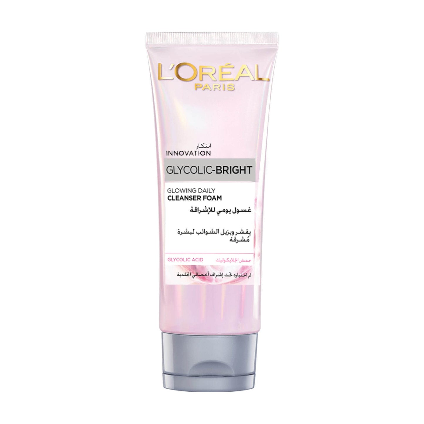 LOREAL GLYCOLIC-BRIGHT CLEANSER FOAM 100ML
