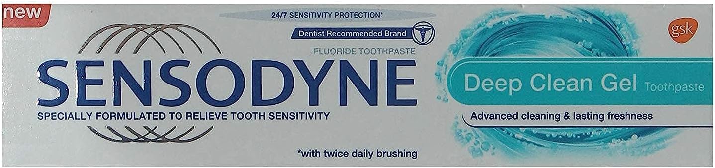 SENSODYNE DEEP CLEAN GEL T.PASTE 20ML
