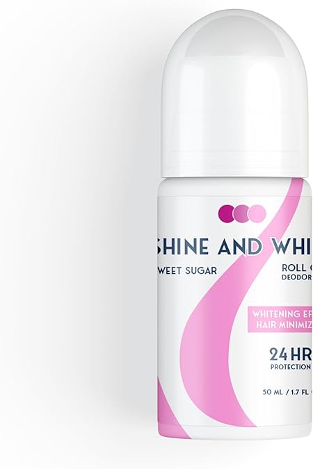 SHINE AND WHITE SWEET SUGAR ROLL ON 50ML