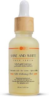 SHINE AND WGITE FACE SERUM 30ML