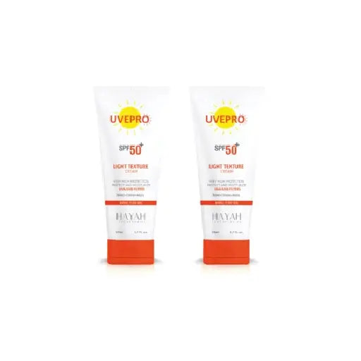 HAYAH UVEPRO SPF+50 DRY TOUCH 50ML 1+1@