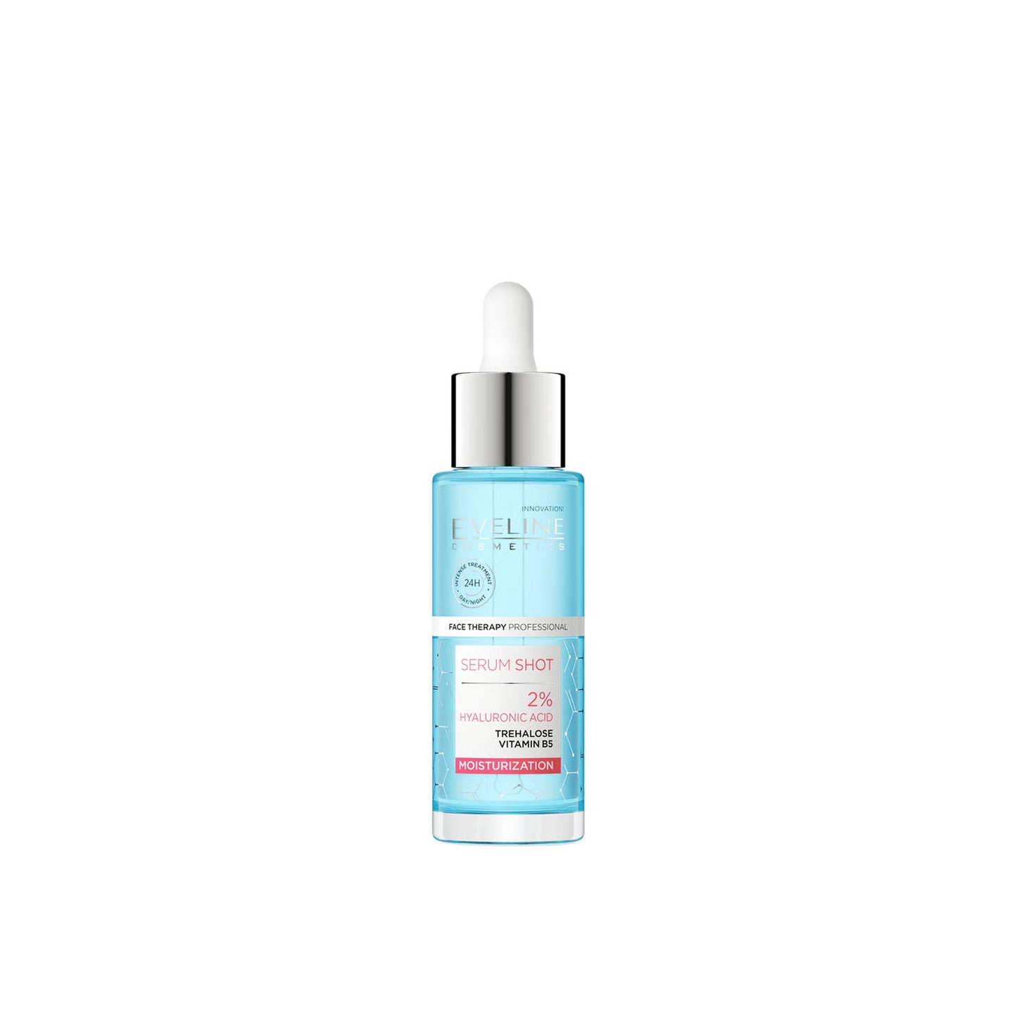 EVELINE SERUM SHOT 2%HYALU.ACID MOISTURIZATION 30 ML