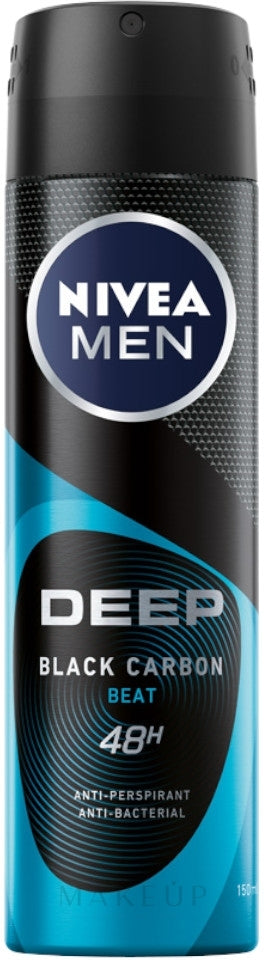 NIVEA DEEP Black Carbon Beat Roll-On 50ml