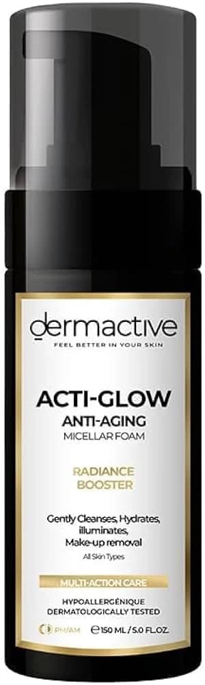 DERMACTIVE ACTI-GLOW ANTI-AGING MICELLAR FOAM 150ML