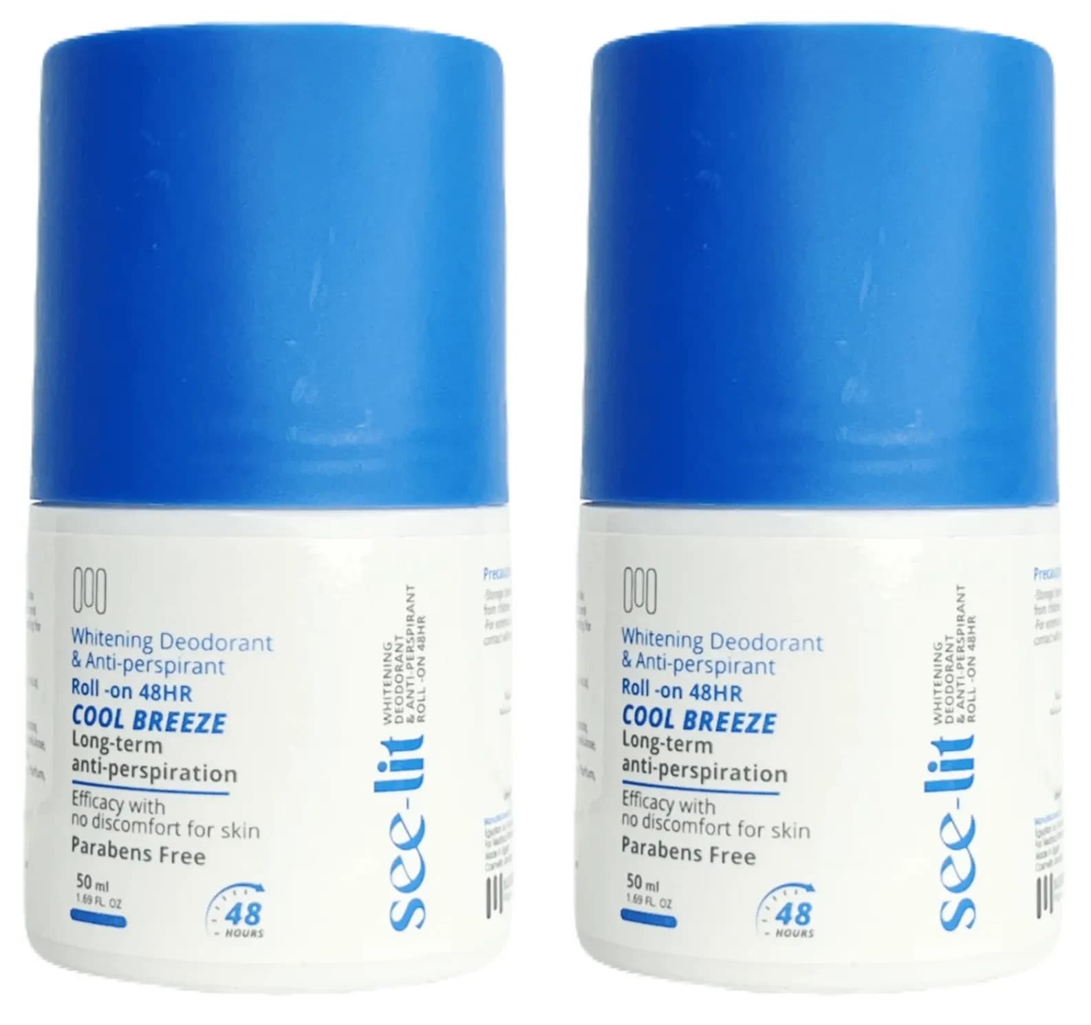 SEE-LIT DEO ROLL ON COOL BREEZE 50ML (1+1)