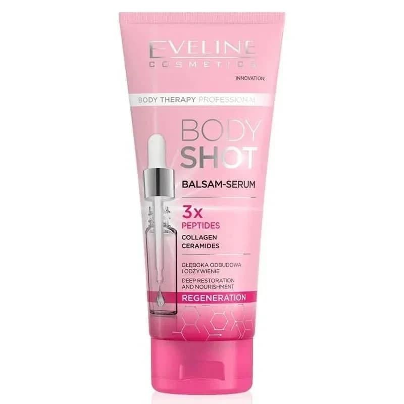 EVELINE BODY SHOT BALM SERUM 3*MULTI-PEPTIDE 200ML