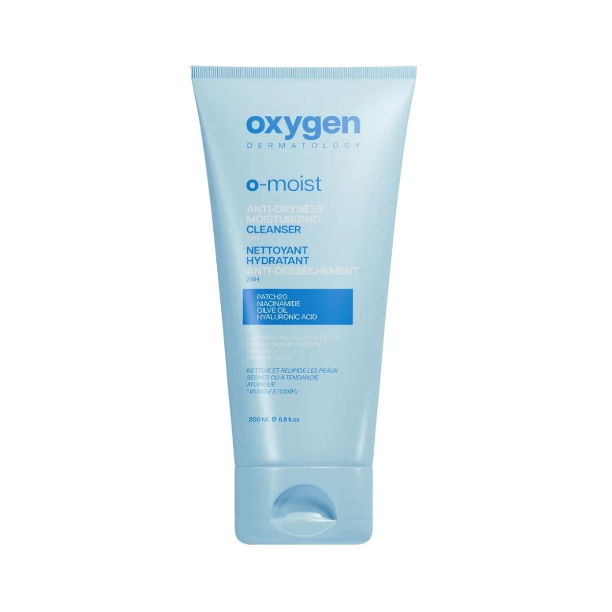 OXYGEN O-MOIST ANTI-DRYNESS MOIST CLEANSER 200ML