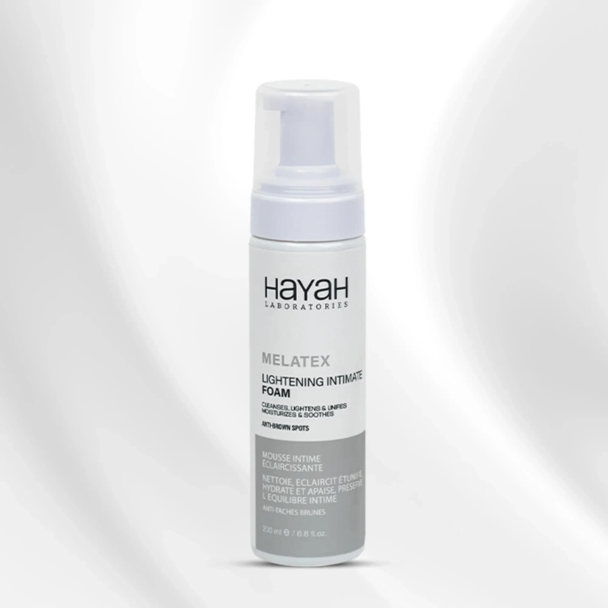 HAYAH MELATEX LIGHTNING INTIMATE FOAM 200ML