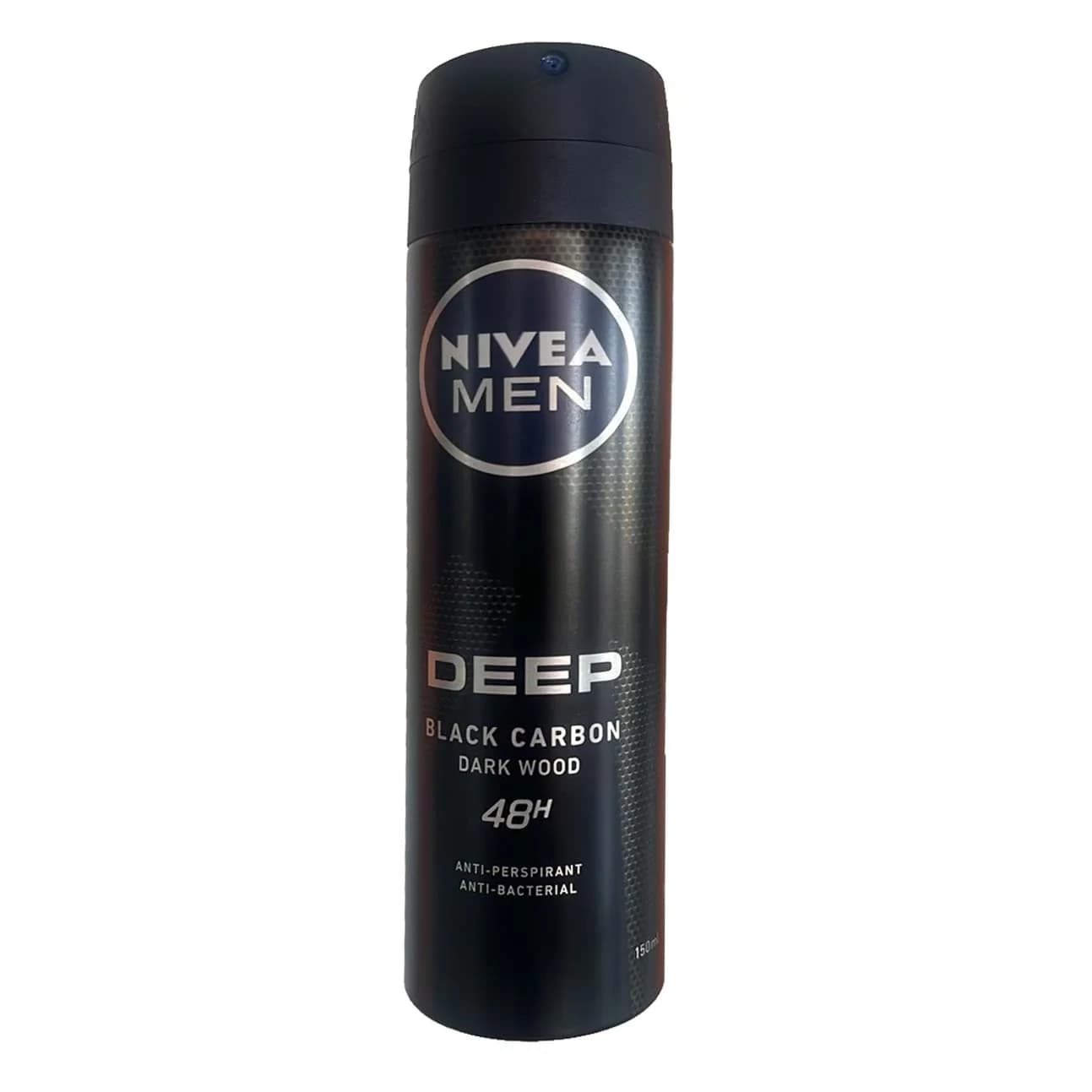 NIVEA DEEP BLACK CARBON DARK WOOD SPRAY 150ML-20%