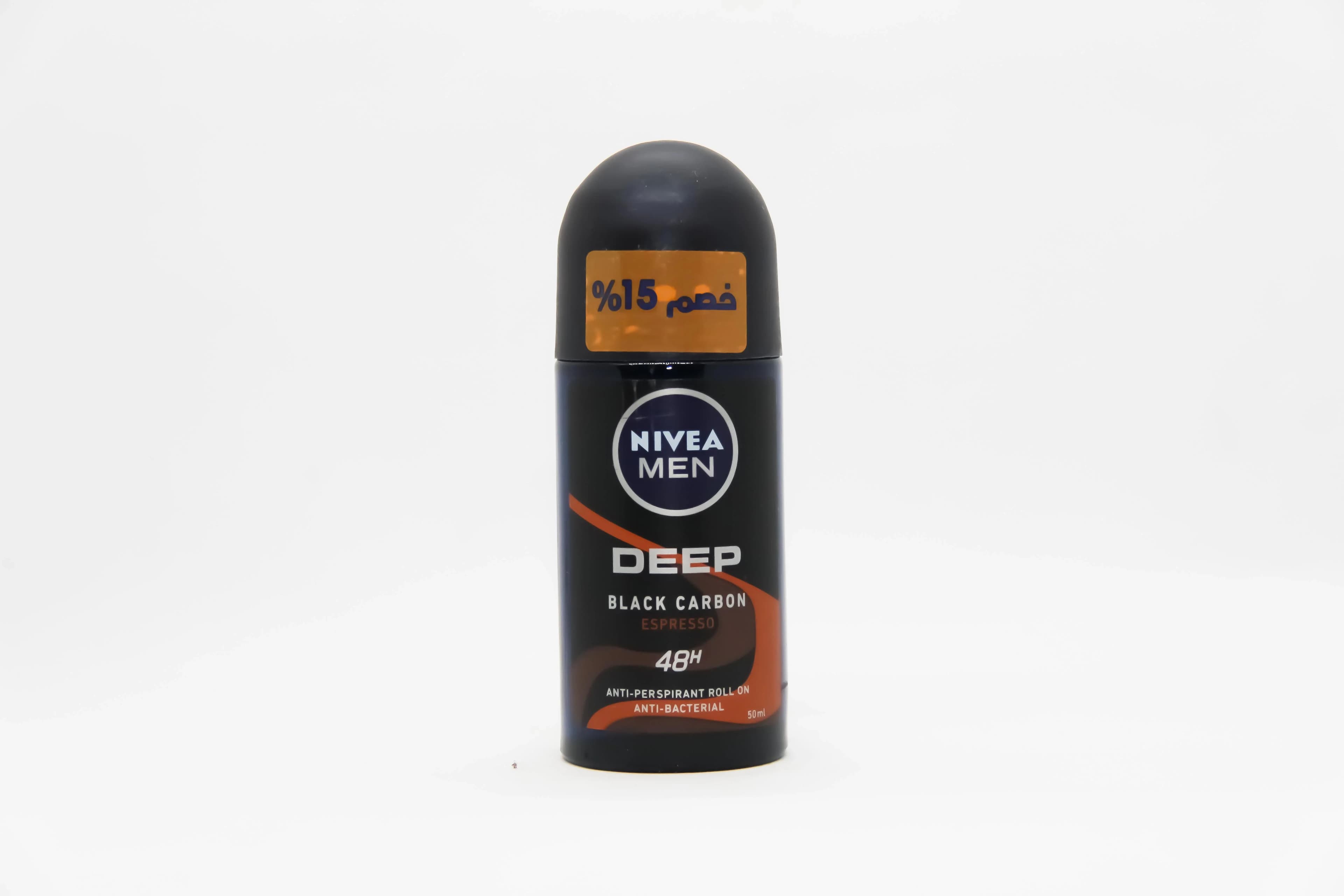 NIVEA DEEP BLACK CARBON ESPRESSO  R.ON F/M 50M15%@