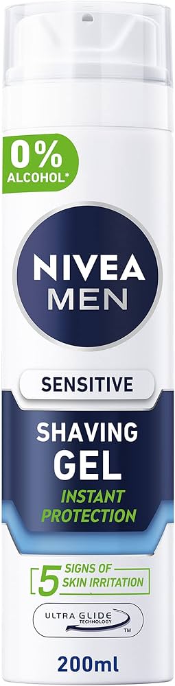 NIVEA Sensitive Shaving Gel 200ml