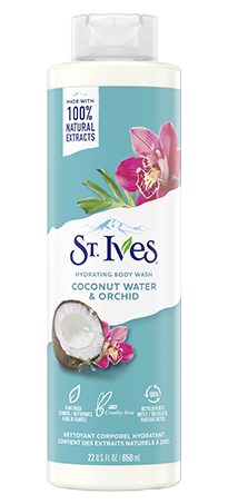 ST.IVES BODY WASH COCONUT WATWR 650ML