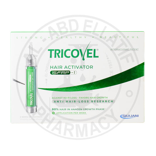 TRICOVEL HAIR ACTIVATOR  ANTI HR LOSS  6*10ML VIAL