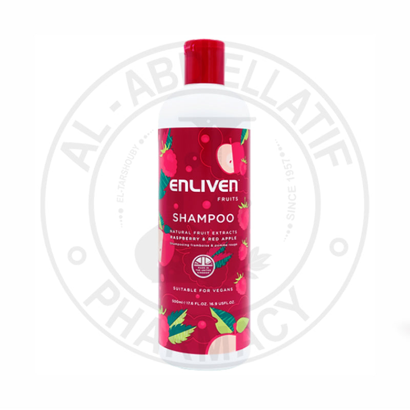 ENLIVEN FRUITS RASPBERRY&RED APPLE SHAMPOO.400ML