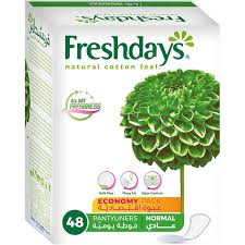 PRIVATE FRESH DAYS NORMAL 48PCS package