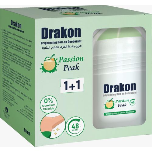 DRAKON PASSION PEAK ROLL-ON DEO 50 ML 1+1@