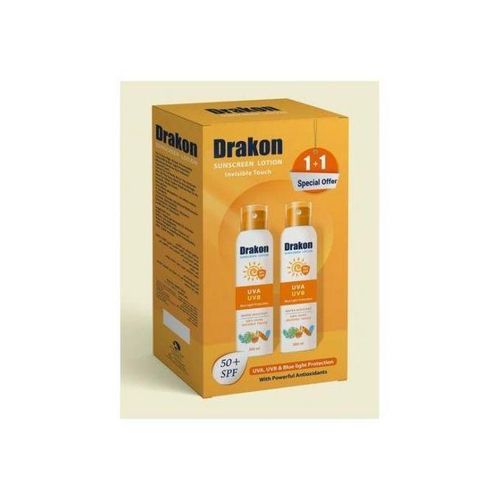 DRAKON SUNSCREEN LOTION 200ML 1+1 OFFER