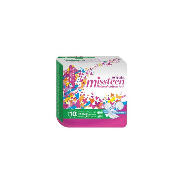 PRIVATE MISS TEEN NORMAL10PCS for comfortable period protection