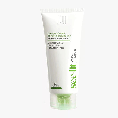 SEE-LIT EXFOLIATES FACIAL WASH 120ML