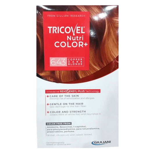 TRICOVEL NUTRI COLOR+ COPER  DARK BLONDE NO/6.43