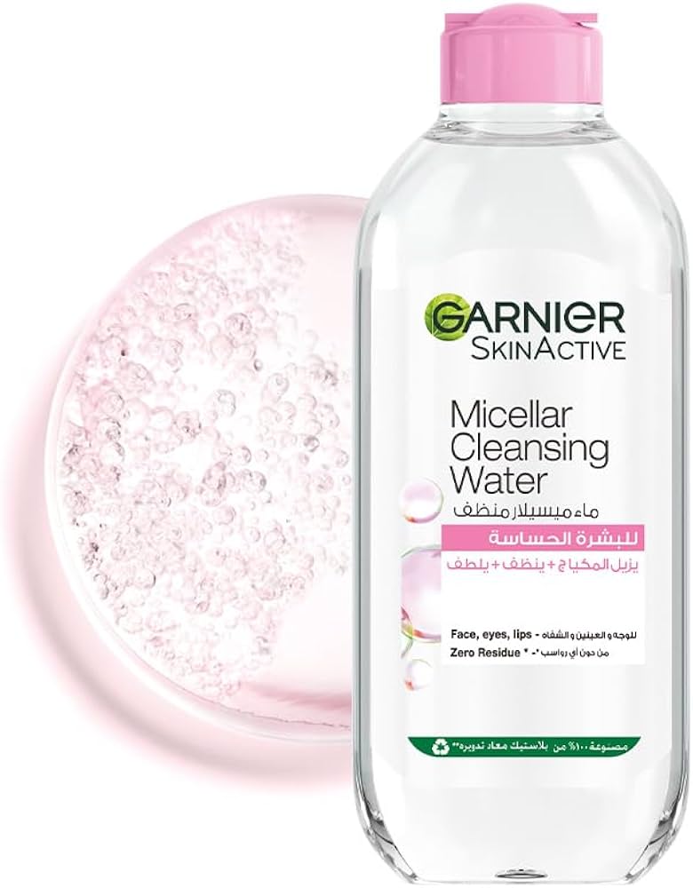 Garnier Micellar Cleansing Water for all skin types, 400ml bottle