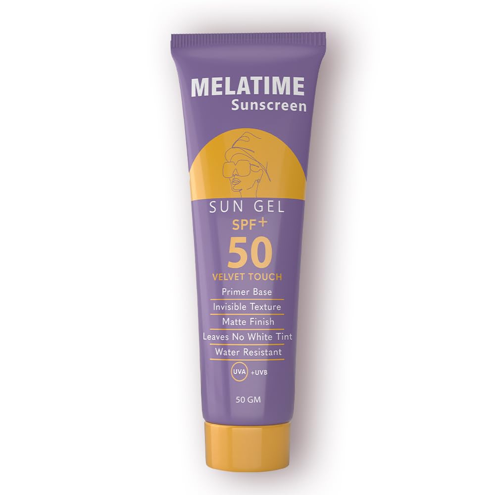 MELATIME SUNSCREEN SPF+50 GEL/ 50GM