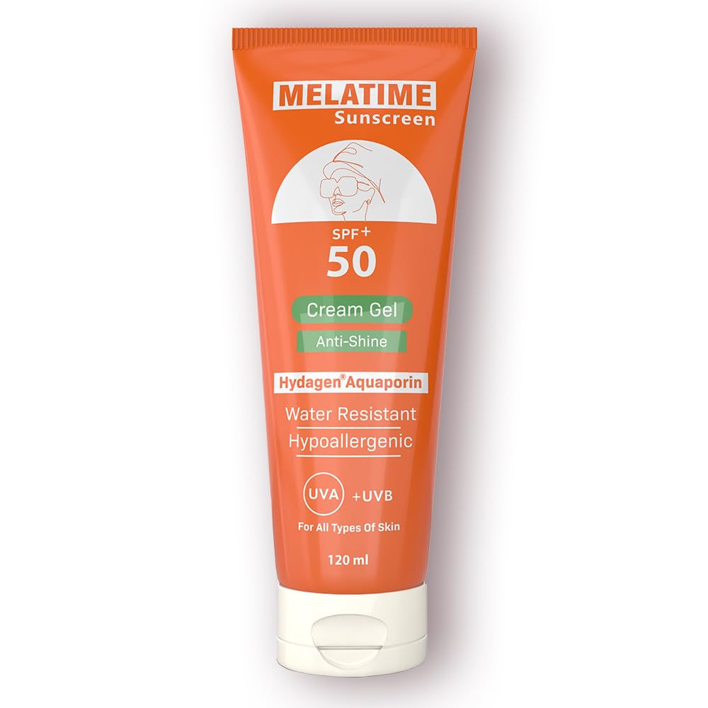 MELATIME SUN SCREEN CREAM GEL SPF50+ 120ML