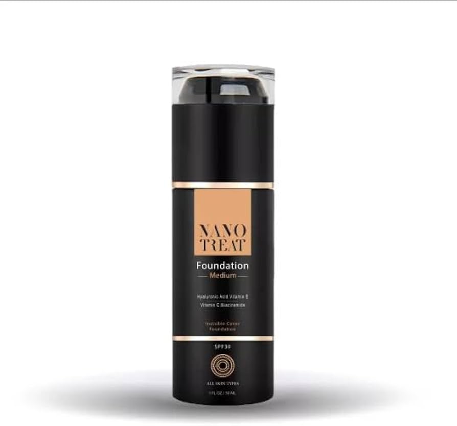 NANO TREAT FOUNDATION MEDIUM 30ML SPF30