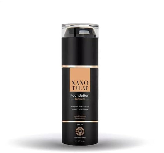 NANO TREAT FOUNDATION MEDIUM 30ML SPF30