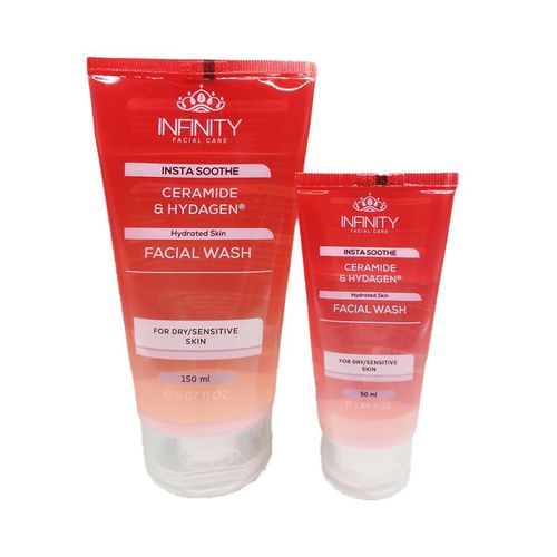 INFINTY FACIAL WASH INSTA SOOTHE  (150ML+50ML) OFFER