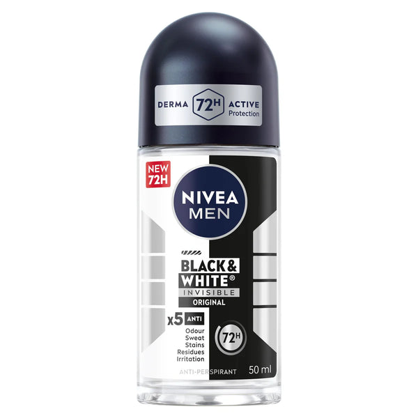NIVEA Black & White Original Deodorant Roll-on
