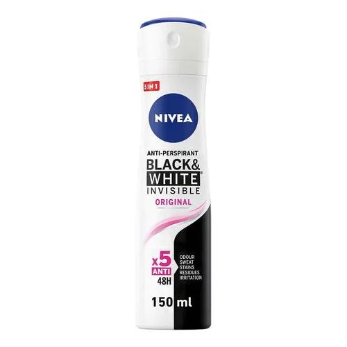 NIVEA Black & White Deodorant Spray for Women 150ml
