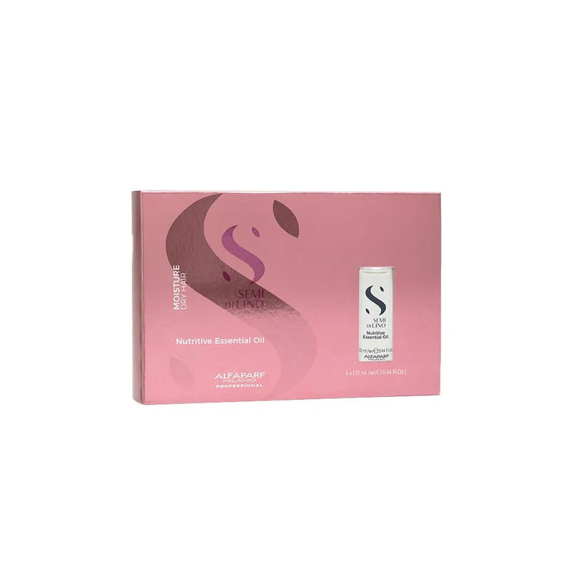 Semi Di Lino Ampoules for Dry Hair - 6 x 13ml, Intense Hydration