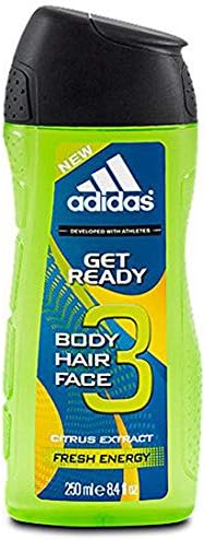 ADIDAS GET READY GRESH ENERGY  SH.GEL 250ML