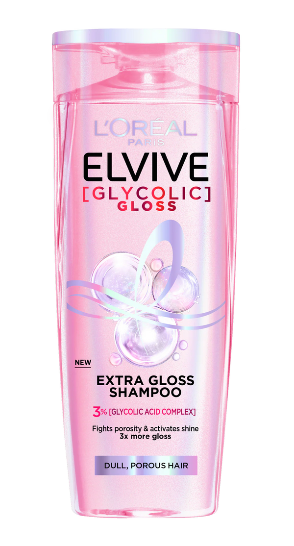 L'Oreal Elvive Glycolic Gloss Shampoo 600ml