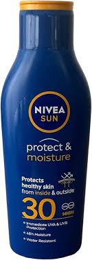 NIVEA SUN LOTION PROTECT MOISTURE SPF 30+ 200ml