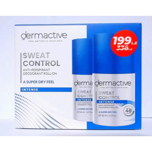 DERMACTIVE SWEAT CONTROL INTENSE DEO.ROLL ON (2 IN 1)
