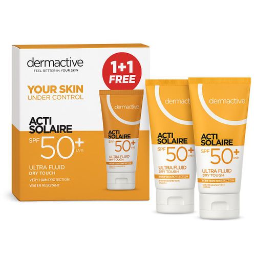 DERMACTIVE ACTI SOLAIRE SPF+50 (1+1)