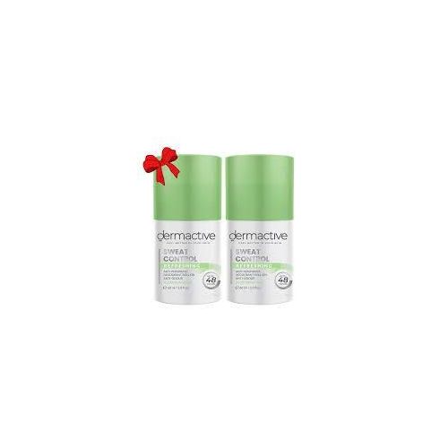 DERMACTIVE SWEAT CONTROL REFRESH ROLL ON 60ML(1+1)