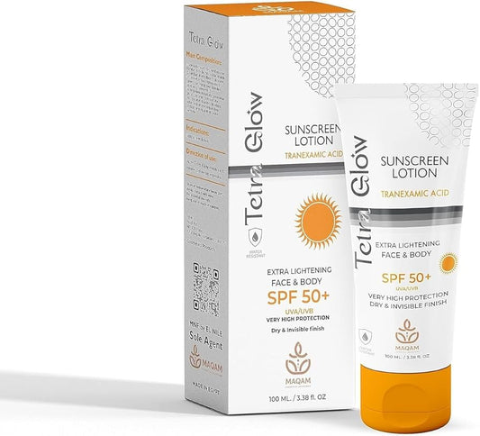 TETRA GLOW SUNSCREEN SPF50+ LOTION 100ML