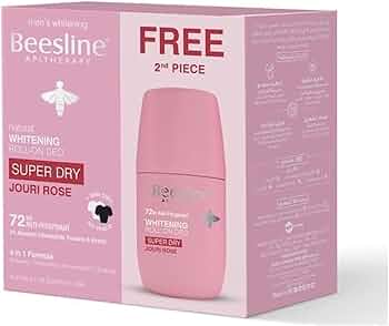 BEESLINE WHITEN JOURI ROSE DEO.R.ON 50ML1+1@OFFER