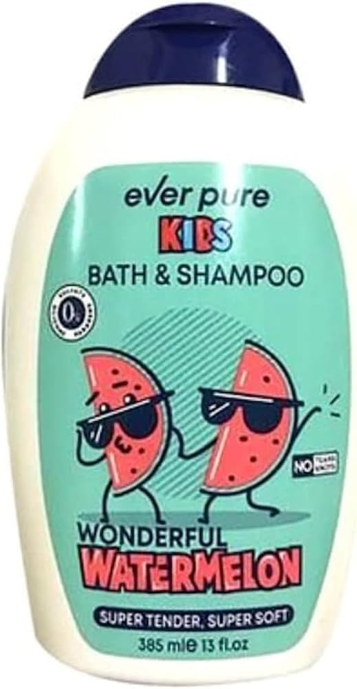 EVER PURE - KIDS BATH & SHAMPOO - WONDERFUL WATERMELON385ML