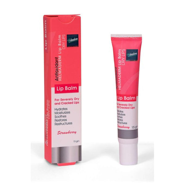 Helmaderm Strawberry Lip Balm 15gm