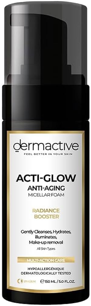 DERMACTIVE ACTI-GLOW ANTI-AGING MICELLAR FOAM 150ML
