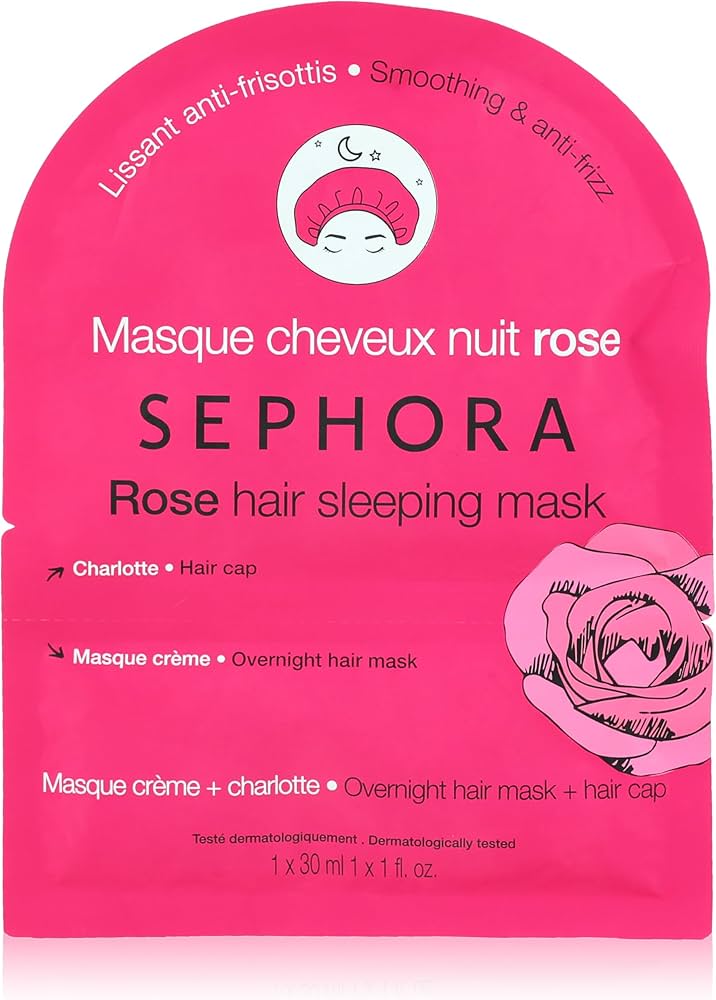 SEPHORA MASQUE HAIR  CHEVEUX NUIT-ROSE 1*30ML