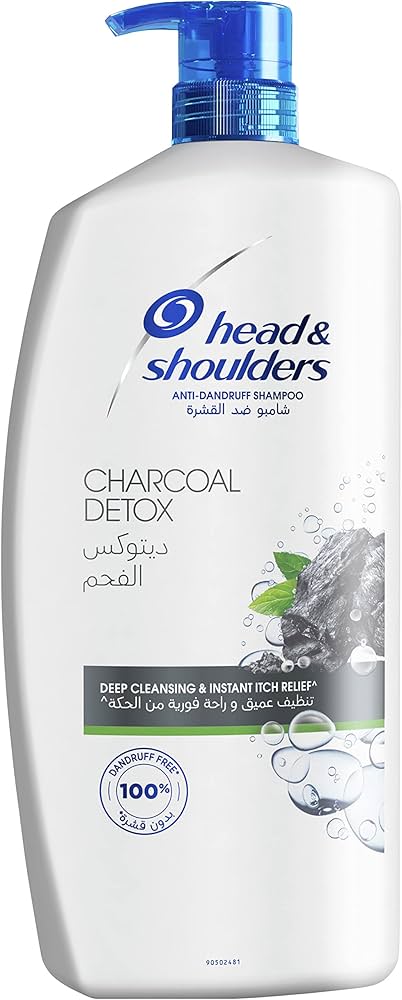 H&S  CHARCOAL DETOX SHAMP. 1000ML