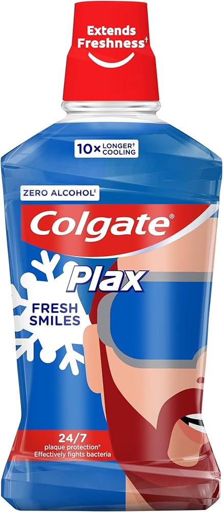 COLGATE PLAX FRESH SMILES M.WASH 500ML