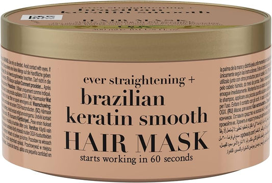 OGX BRAZILIAN KERATIN SMOOTH HR.MASK.300ML